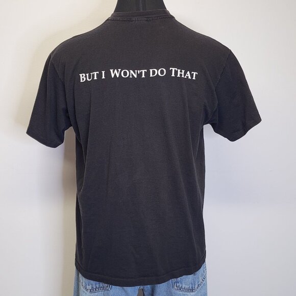 True Vintage 1993 Meat Loaf XL I Would Do Anything For Love 2-Sided T-Shirt HTF - Picture 3 of 9